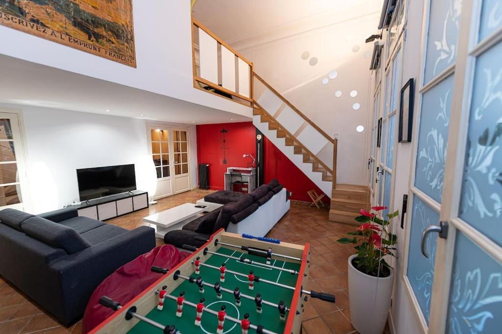 Anna-Maria : Grand Appartement 10 Personnes+Parking Prive -Actif+ Location- Марсель Екстер'єр фото